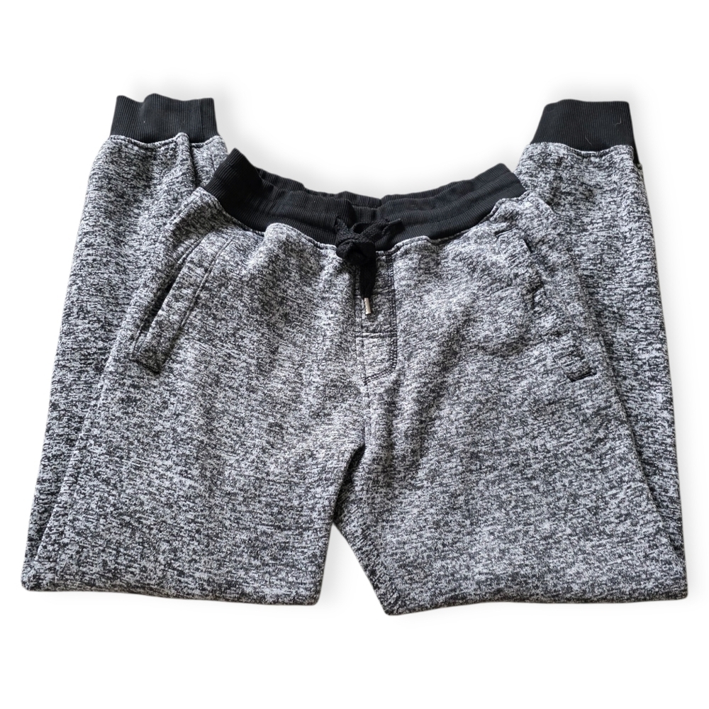 South Pole Men's Jogger Sweat Pants, Gray And Black, Size Small